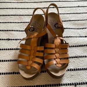 Tan Wedges
